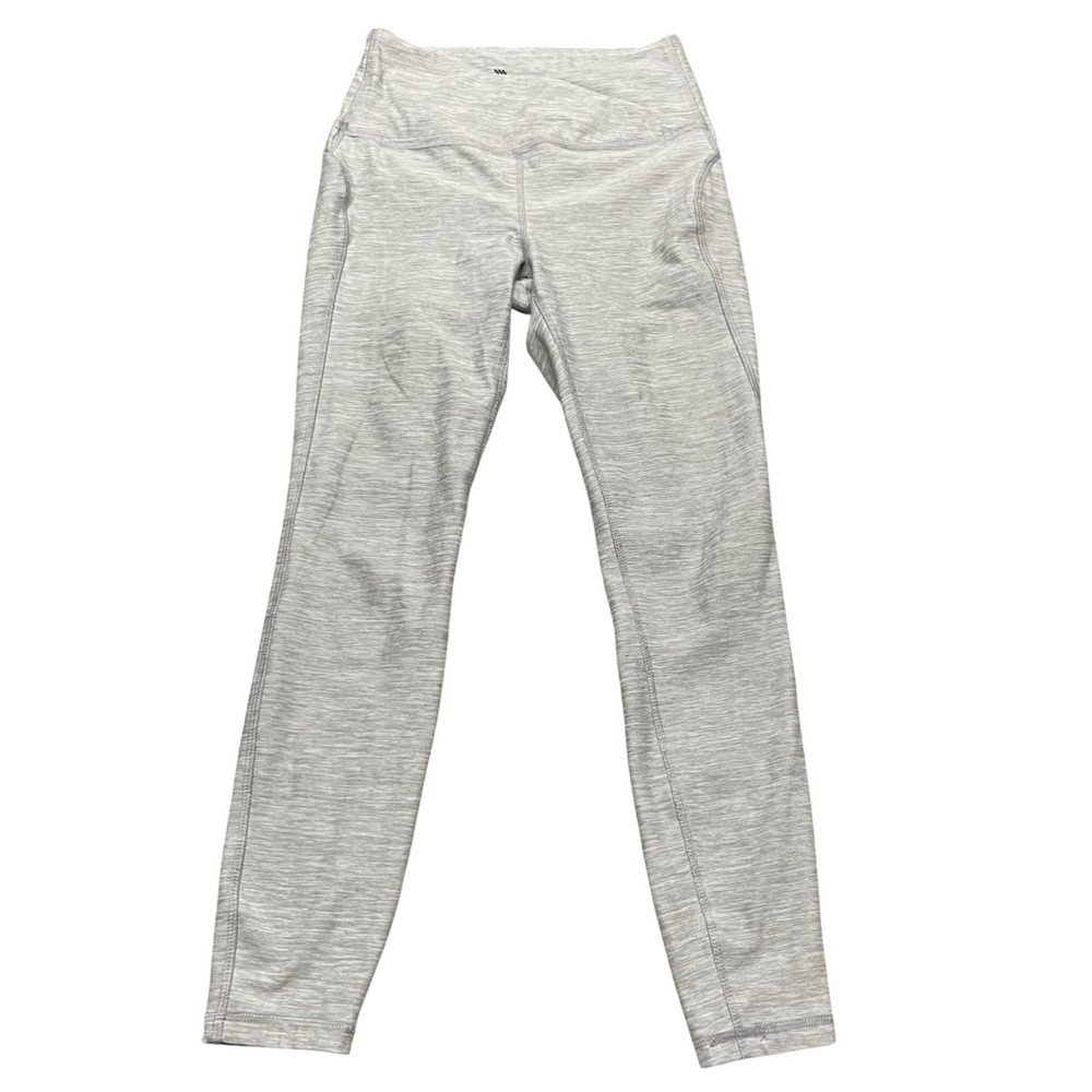 All in Motion Womens Gray Heathered High Waisted Athletic‎ Leggings Size Small